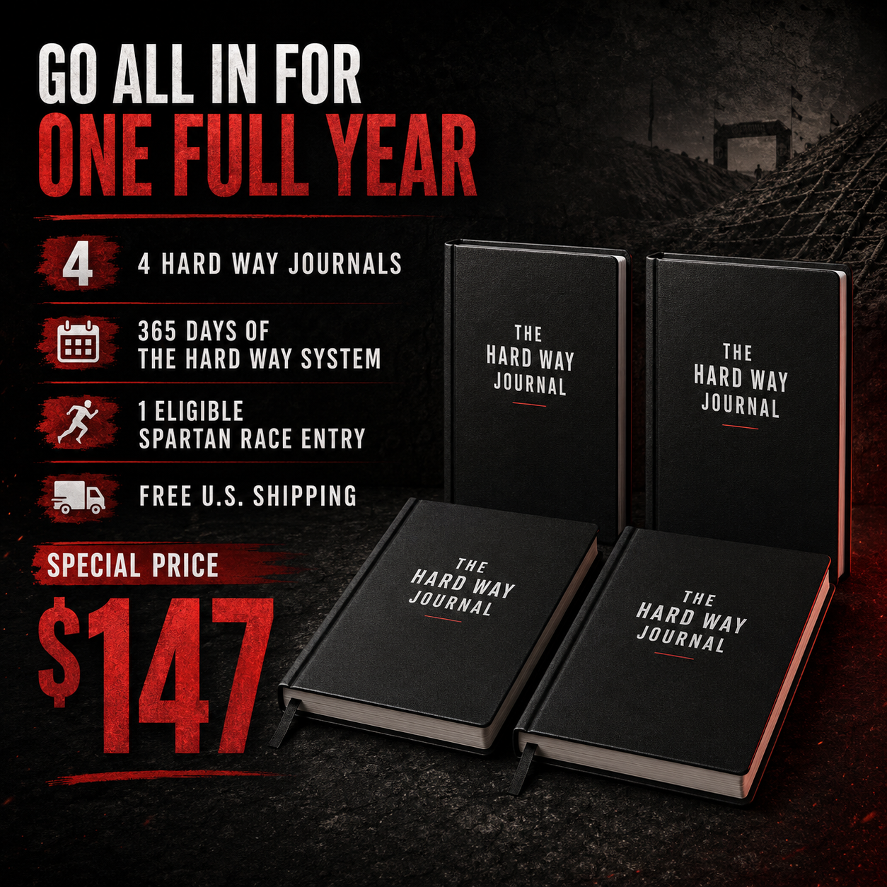 Full-year bundle with a Spartan race